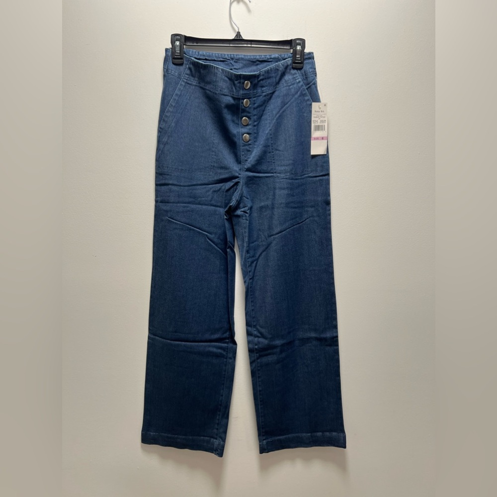 NEW RUBY RD WOMENS JEANS SIZE: 6
